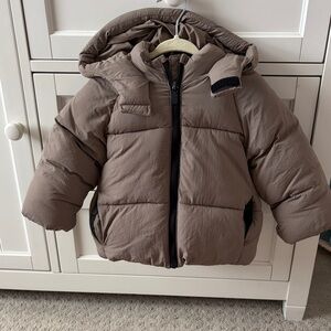 Zara Baby Puffer Jacket - Brown